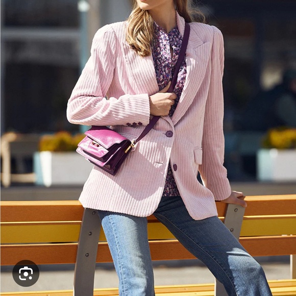 Isabel Marant Jackets & Blazers - 💥 CLEARANCE!!💥 Isabel Marant Malyake Pink Corduroy Blazer single breasted…